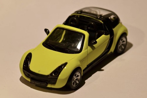 Smart Roadster-Coupé pullback coche modelo Smart mercancía Collection con motor de retracción