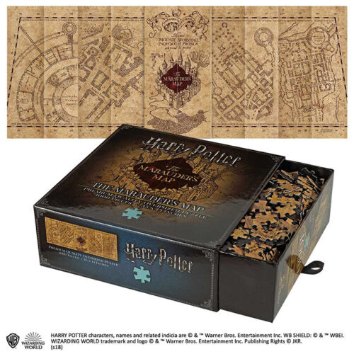 Harry Potter The Marauders Map Cover Puzzle 1000 pcs NOBLE COLLECTIONS 