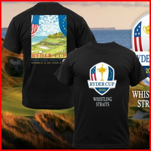 2021 43rd Ryder Cup Whistling Straits Poster Unisex T-shirt S-5XL SALE!! 