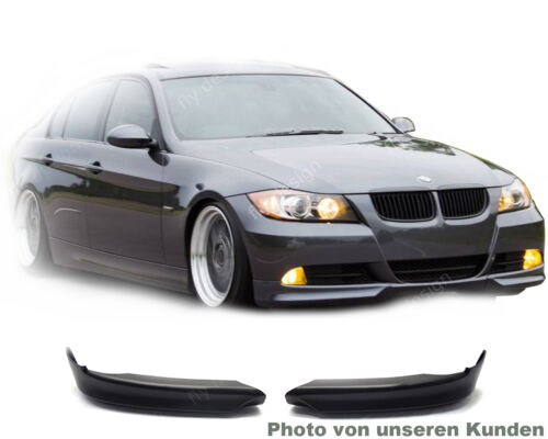 3er pour BMW 2008-12 e90 e91 LCI Front Becquet Front éclats Diffuseur Flap commémoratif