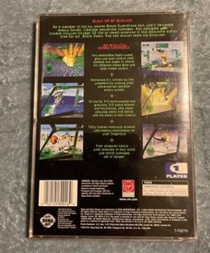 Black Dawn Sega Saturn 1996 Video Game Missing Cover Art Tested Works Working