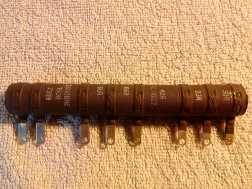 Multiple Section Mains Dropper Resistor 30R 23R 42R 66R 66R 150R Free UK Post 