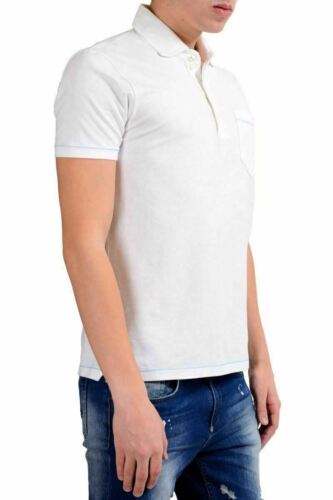 Details about   Malo Men's White Stretch Short Sleeve Polo Shirt Size M L XL 2XL 