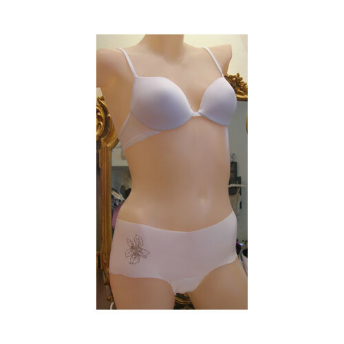 Sloggi White Seam Free Lazer Cut /"Light/" Deep Shorts