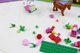 Lego 3188 Heartlake Vet Friends 100% Complete