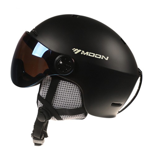 Outdoor Visor Ski Snowboard Helmet Detachable Snow Mask with Goggle Shield M//L