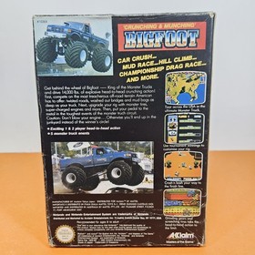 BIGFOOT gioco per Nintendo NES PAL A MATTEL ITA CON SCATOLA OTTIME CONDIZIONI