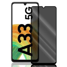 Panzer Folie für Samsung Galaxy A33 5G Anti Spy Blick Sicht Schutz Glas Folie 9H