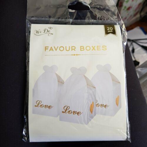 Details about  &nbsp;20  Luxury Boxes Wedding Party Favour  Sweets Cake Candy Gift Favor