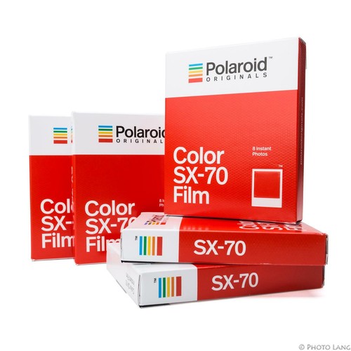 5x Polaroid für Polaroid SX 70 SX70 Color Farbfilm Sofortbildfilm Sofortbild