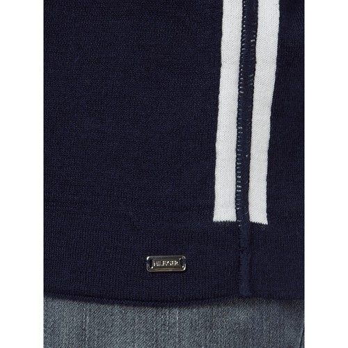 Tommy Hilfiger Cardigan im Poncho-Stil mit Ethno-Muster Damen Jacke Blau M