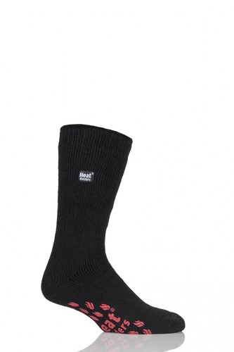 Mens 1 Pair SockShop Heat Holders Slipper Socks