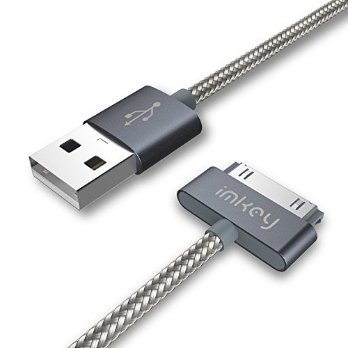 IMKEY Certified 6.5 Feet 30-Pin To USB Sync and Charging Cable for iPh...