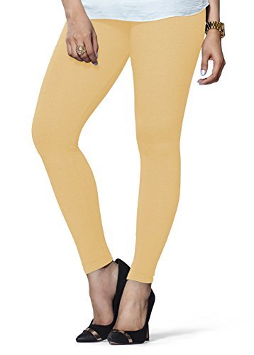 Indian Ankle Length Women Multi Colored Legging Cotton Lycra Stretch Yoga Pant