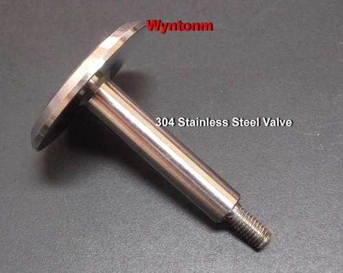 38MM Wastegate 7 PSI Turbo Stainless Steel Dump Valve w//SS Flanges Silver II