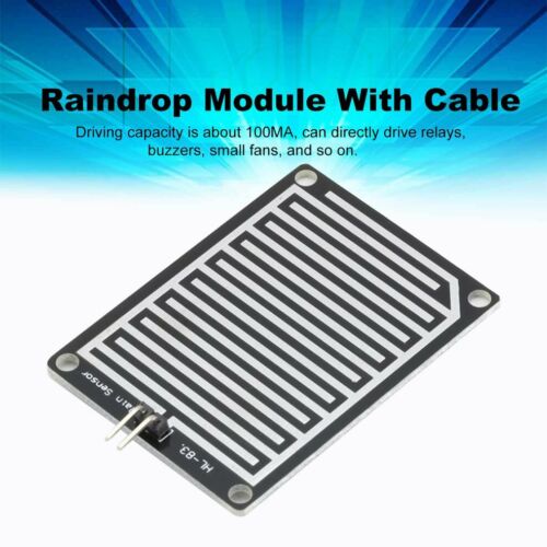 Rain Sensor Raindrops Water Detection Weather Humidity Module Kit for Arduino GN