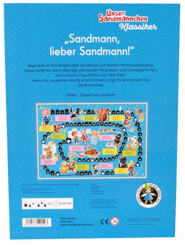 SPIKA Replika Neuware 190193 versandkostenfrei lieber Sandmann Sandmann