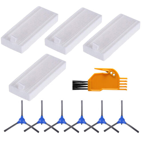 For Coredy R300 Vacuum Parts Replacement Side Brushes Filters Replacement Set 