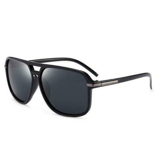 Polarised Unisex Sunglasses Brand Design Driving Square Frame UV400 Protection 