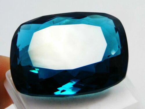 Details about   Certified Cushion 40 to 45 Ct Color Blue Grandidierite Loose Gemstone 