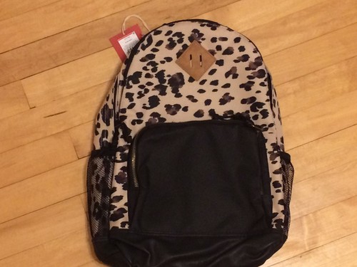 Mossimo Supply Co Leapard Print Backpack NWT mint condition