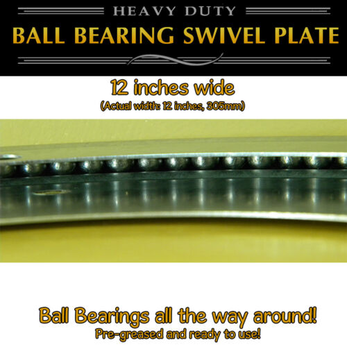 305mm Full Ball Bearing Swivel Plate Lazy Susan Turntable 12 inch