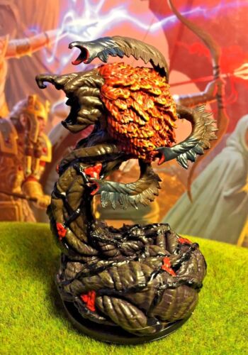 Metal Cobra D&D Miniature Dungeons Dragons pathfinder druid snake serpent iron Z