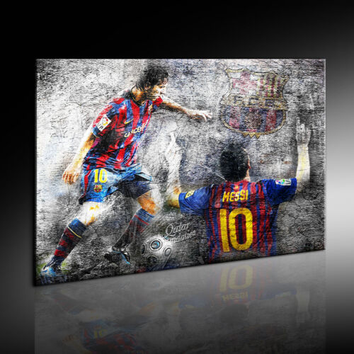 Image Lionel Messi Joueur De Football Fotoleinwand24 Art Print Panneau Mural