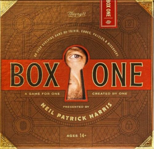 Box One Presented By Neil Patrick Harris Brand New Sealed Board Game