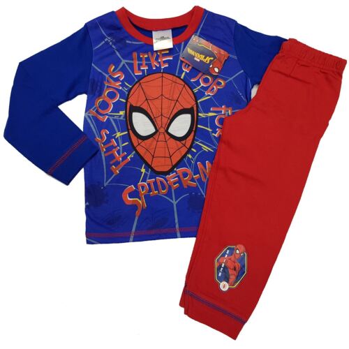 NEW Boys Marvel Spiderman Pyjamas Set pjs  Ages 18//24 months to 5 Years