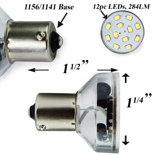 2x Leisure LED RV Camper Trailer Replacement interior Light Bulb 1383 1156 CW
