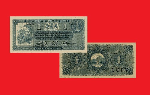 Trinidad /& Tobago 1 Dollar 1905 Reproductions UNC