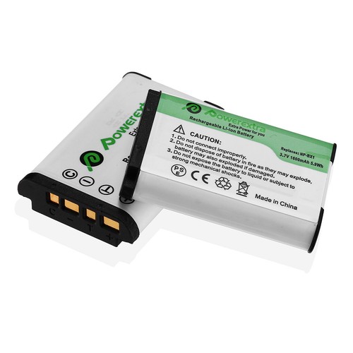 Charger For Sony Cyber-shot DSC-RX100 II HX300 AS100V 2X1600mAh NP-BX1 Battery
