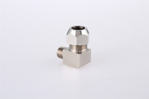 6mm Male Thread 4mm Tube 90 Degree Quick Coupler Fitting Elbow Connector 2pcs