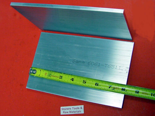 2 Pieces 1//4/" X 5/" ALUMINUM 6061 FLAT BAR 8/" long Plate T6511 Mill Stock .25/"x5/"