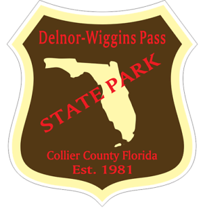 Delnor-Wiggins Pass Florida State Park Sticker R6712 YOU CHOOSE SIZE 