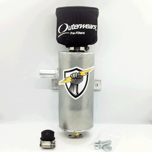 Outerwears for X3 Turbo Crankcase Breather Catch Can Quantity 2