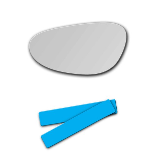 S-835L Replacement Mirror Glass for PORSCHE 911 Boxster Driver Side View Left LH