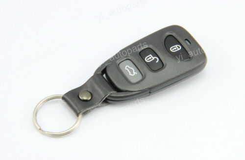 Remote Key Blank Shell Case Cover Pad Rubber Fit For Hyundai 4BT 4 Buttons