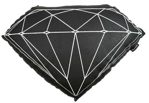 Diamond Supply Co Brilliant Rose Pillow Faux Plush