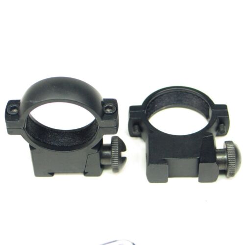 Tactical 1/" 25.4mm Low Profile QD Scope Ring Mount for 11mm Picatinny Rail New