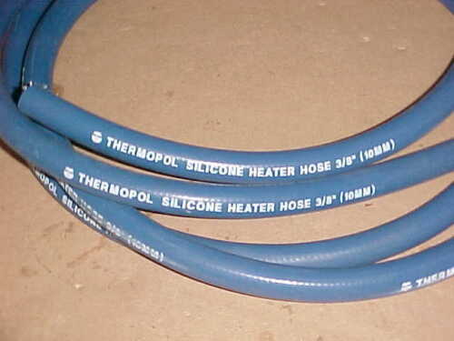 3/8" ID Thermopol 4802 Silicone Coolant/Heater Hose Blue 10mm 5526-038 NEW 10' 