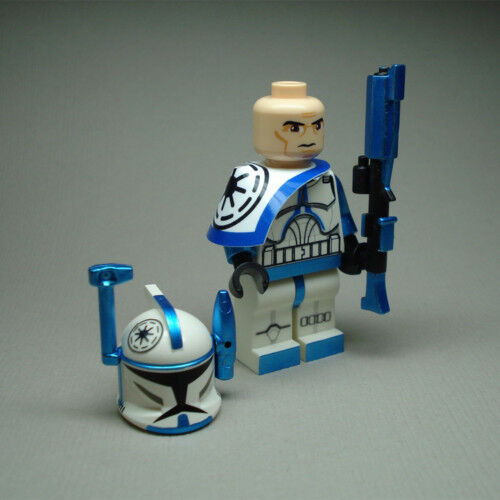 Custom Lego Star Wars Clone Rex  Arc Trooper Commander mini Figure