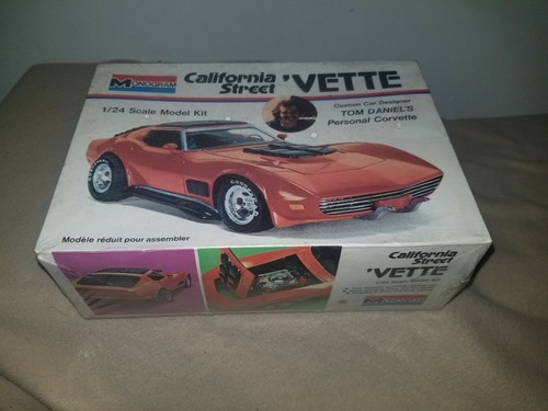 Monogram California Street Corvette 7504 1//24 Tom Daniel/'s Model Car Kit SEALED