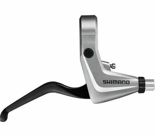 BICICLETTA leva del freno Shimano bl-t4010 Argento Nero Destro Freno a V