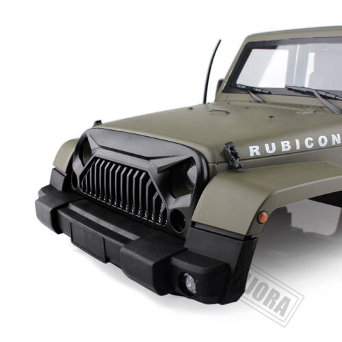 Air Inlet Grille Front Face /& Hood for RC 1//10 Axial SCX10 Jeep Wrangler Crawler