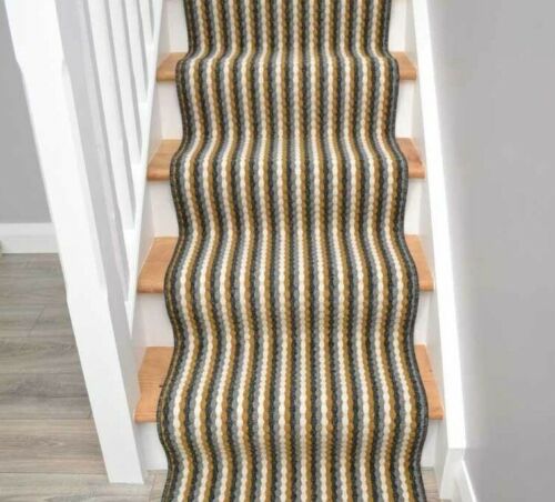 Details about  / Stripe Stair Carpets Extra Long Wide Hall Runners Very Narrow For Stairways Rugs
