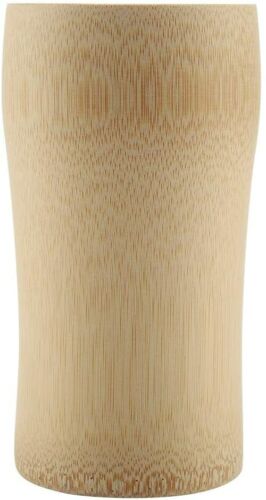 Natural Bamboo Wooden Drinking Cup Tea Beer Coffee Milk Cup Wine Crafts 4.9 x 2 