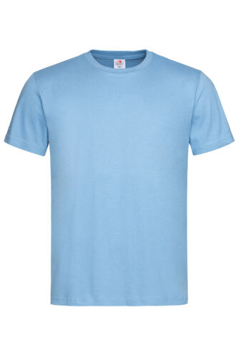 Stedman Comfort Plain Cotton Mens Crew Neck Tee Shirt T-Shirt