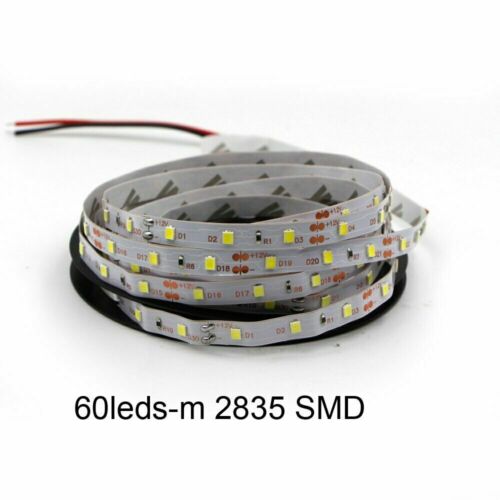 5M LED Strip light 5//8//10mm PCB 2835 SMD DC12V 60//120//240Leds//m LED Tape